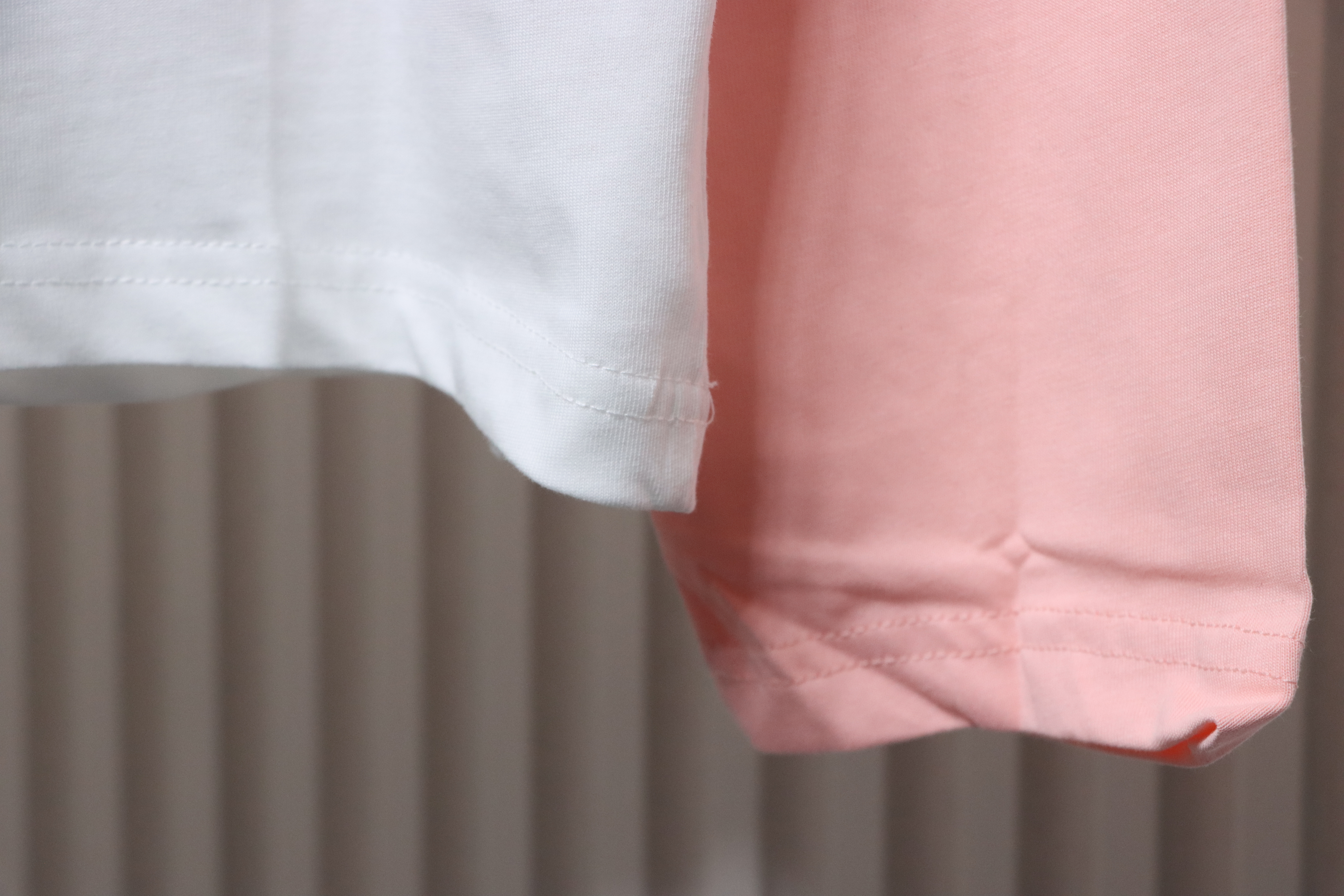 Chrome Hearts Pink Cross Embroidery Long Sleeve Shirt  Pink And White