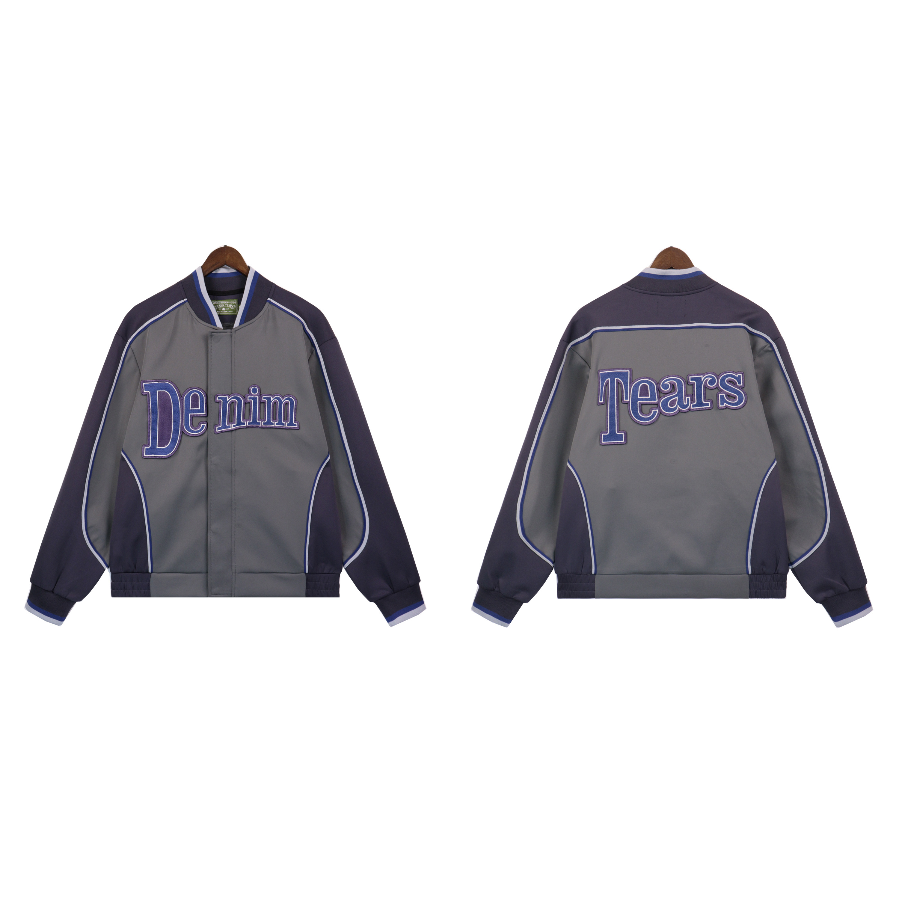 Denim Tears Logo Printed Sports Jacket 6029
