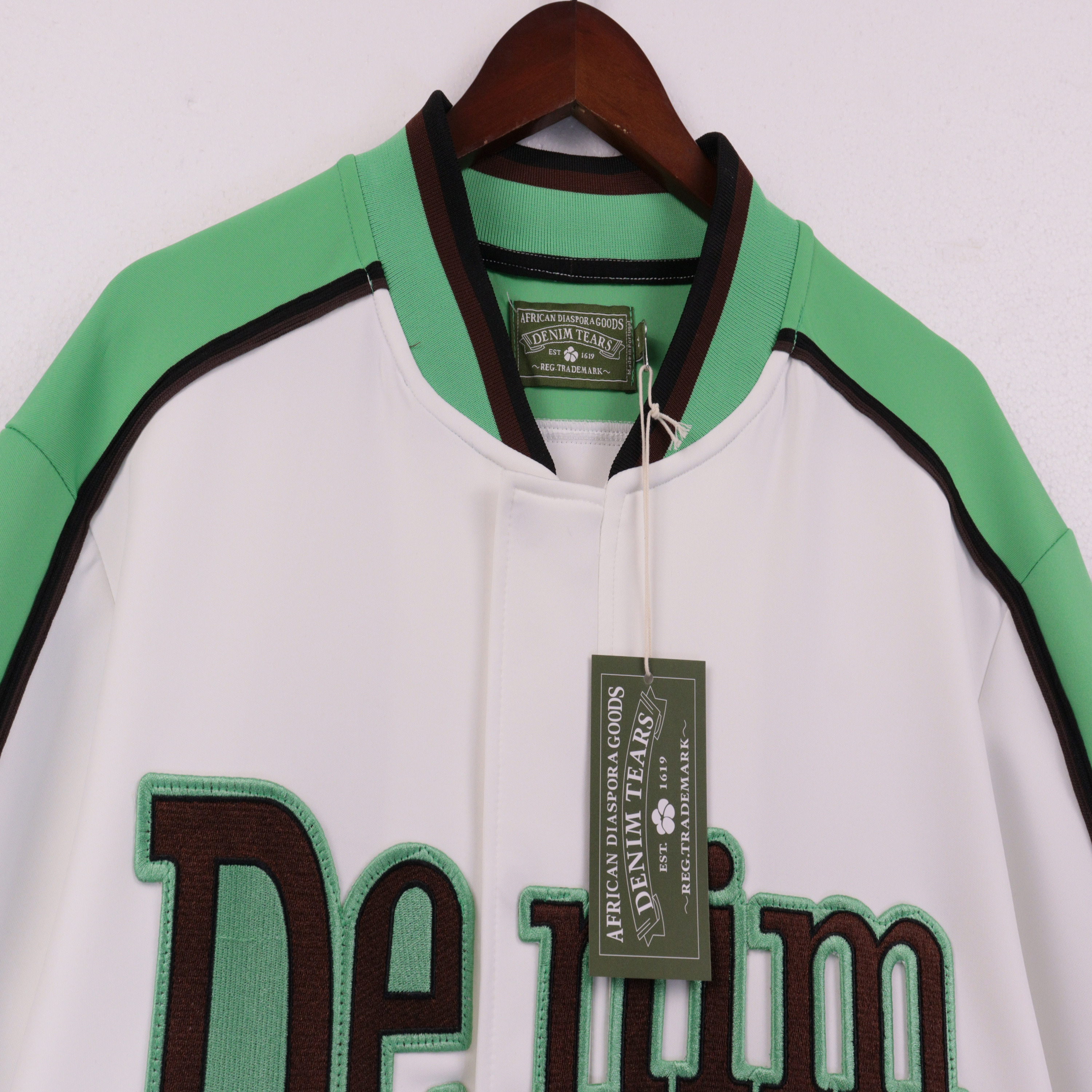 Denim Tears Logo Printed Sports Jacket 6029