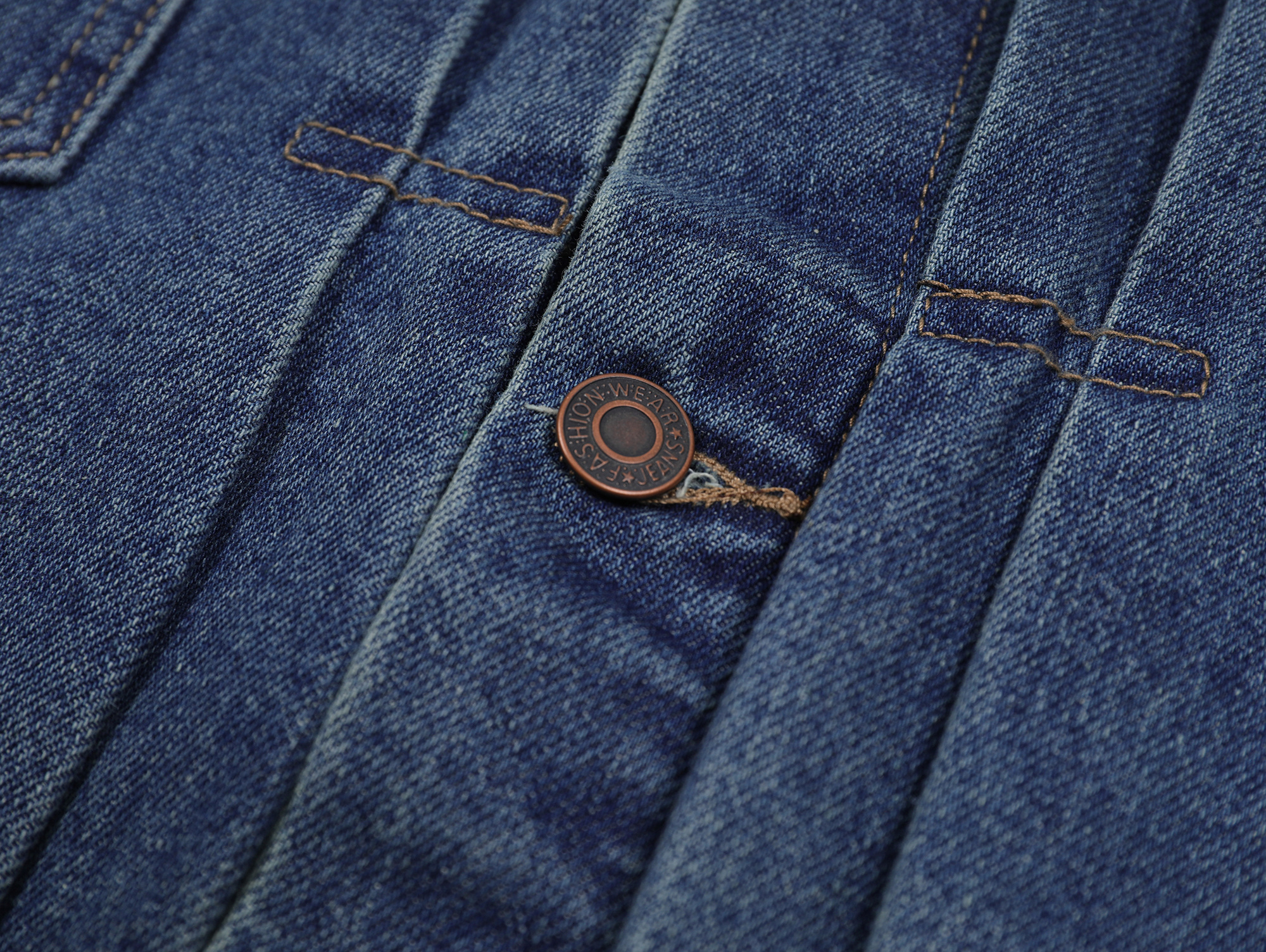 Denim Tears Type-2 All Over Wreath Jacket Indigo