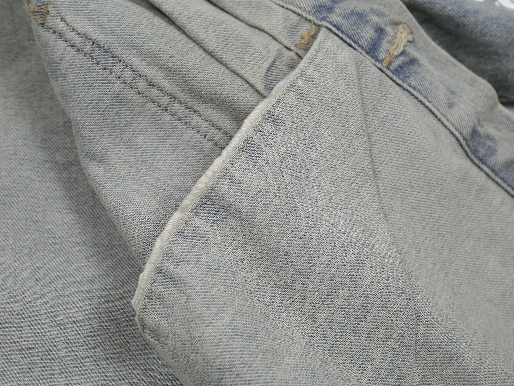 Denim Tears Type-2 All Over Wreath Jacket Vintage Blue