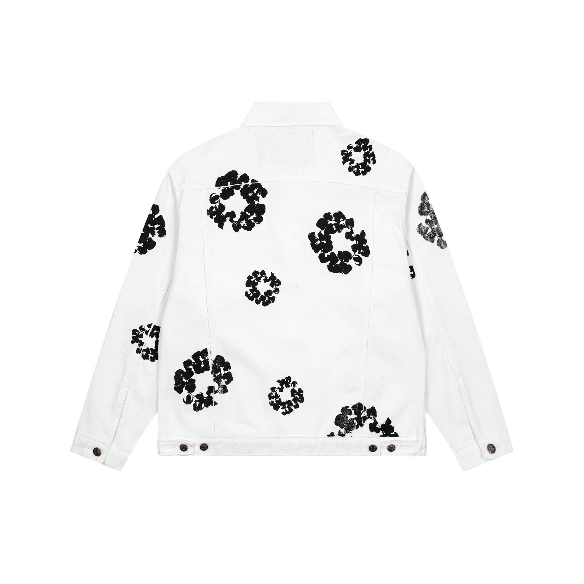 Denim Tears Type-2 All Over Wreath Jacket White