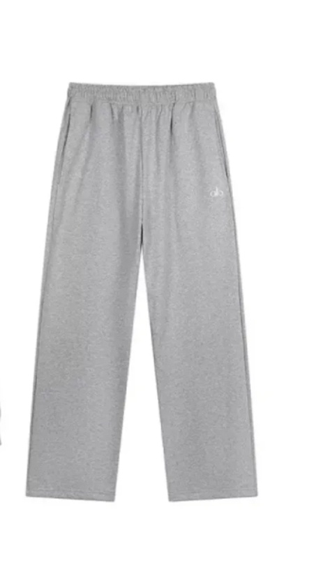 Alo Yoga  Accolade Straight-leg Cotton-jersey Jogging Bottoms Black/Gray/Brown/Dark Blue/Charcoal Green