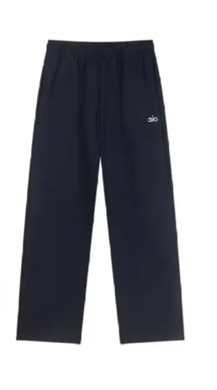 Alo Yoga  Accolade Straight-leg Cotton-jersey Jogging Bottoms Black/Gray/Brown/Dark Blue/Charcoal Green