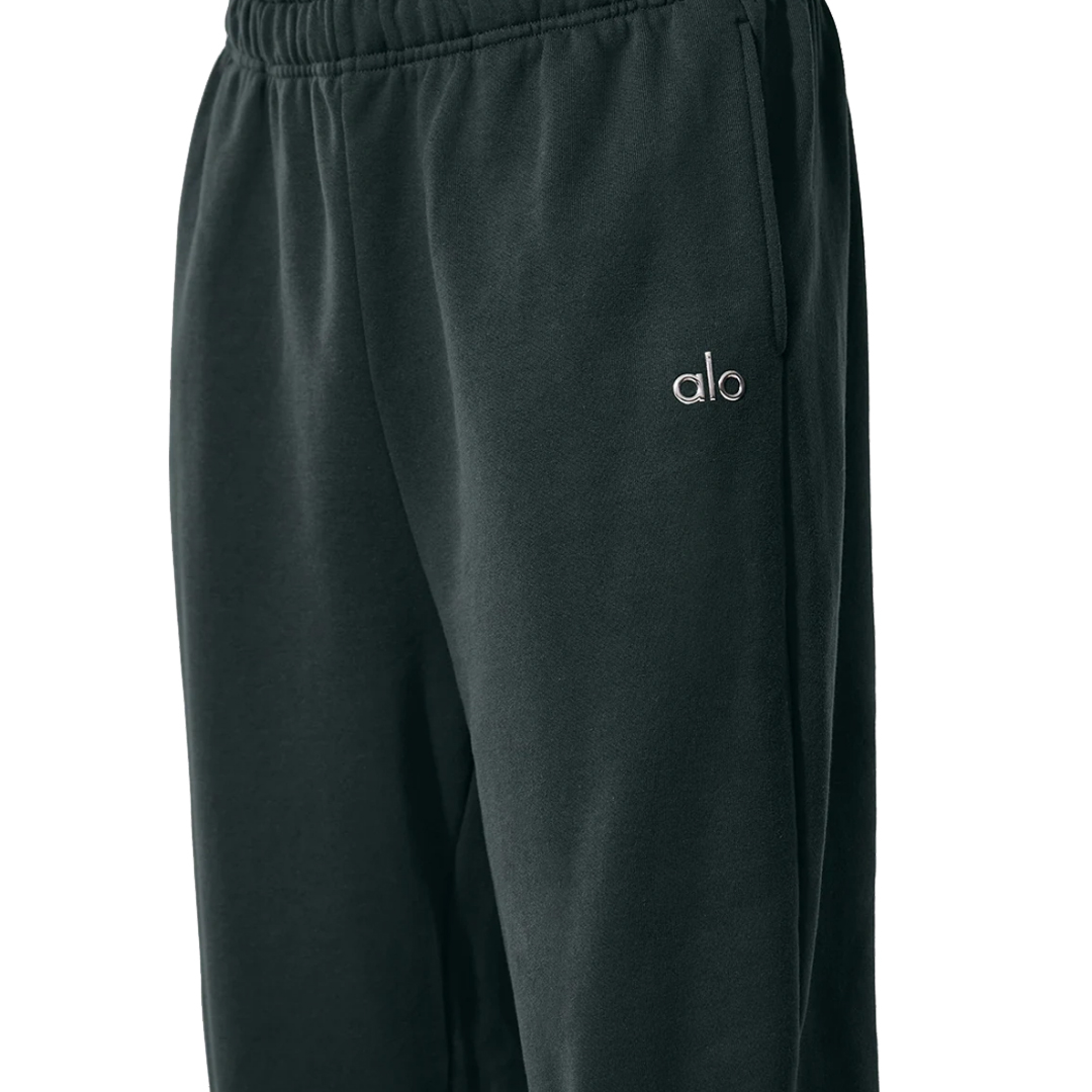 Alo Yoga  Accolade Straight-leg Cotton-jersey Jogging Bottoms Black/Gray/Brown/Dark Blue/Charcoal Green