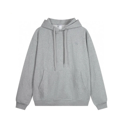 Alo Yoga Accolade Cotton Hoodie & Joggers Set Gray 02
