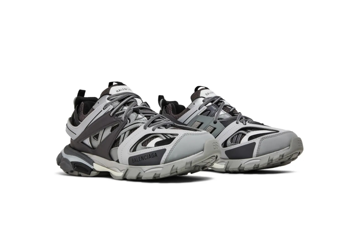 Balenciaga Track LED Sneaker 'Grey' 555036 W3AD3 1218