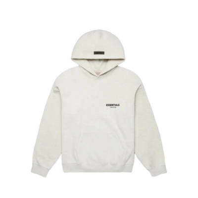 Fear of God Essentials Hoodie & Sweatpant Set Light Oatmeal 02