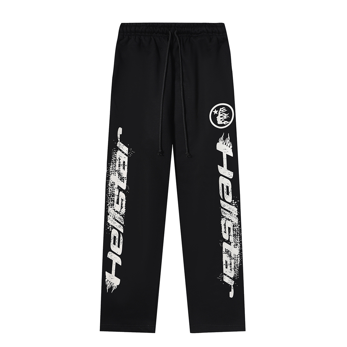 Hellsatr Sweatpants Black Yellow/Gray/Black White