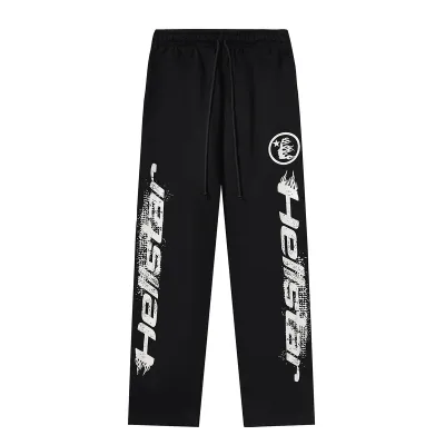 Hellsatr Sweatpants Black Yellow/Gray/Black White 02