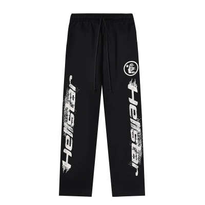 Hellsatr Sweatpants Black Yellow/Gray/Black White 02