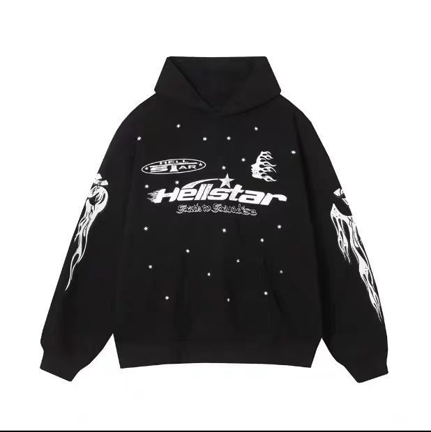 Hellstar Hoodie Tracksuit Black