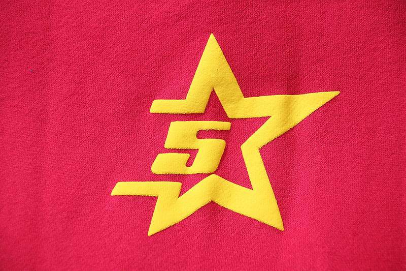 Sp5der 'PINK' Hoodie #2607 Red/Black