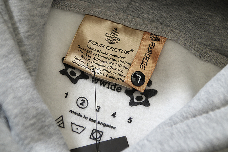 Sp5der Arach NY Phobia Hoodie #2606 Black/Gray