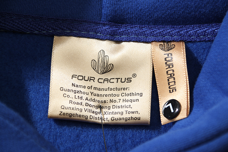 Sp5der Hoodie #2605 Black/Blue