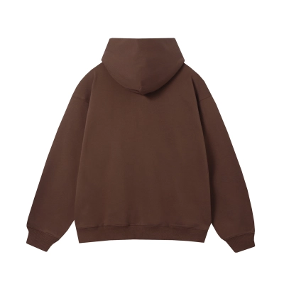 Sp5der Hoodie ZF002-top Brown 02