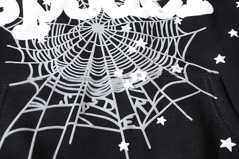 Sp5der I Heart SP5 Souvenir Hoodie #2603 Black