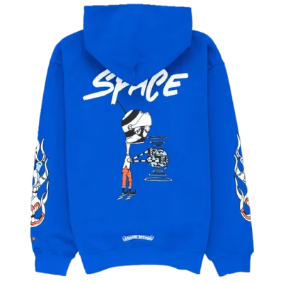 Chrome Hearts Matty Boy Space Hoodie Blue HD18 02
