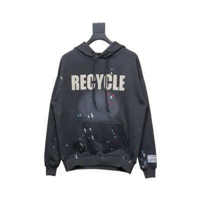 Gallery Dept. 90s Recycle Hoodie Black 01