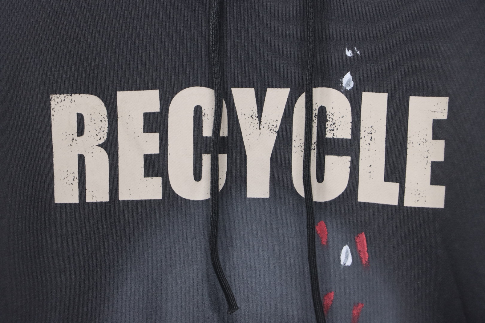 Gallery Dept. 90s Recycle Hoodie Black
