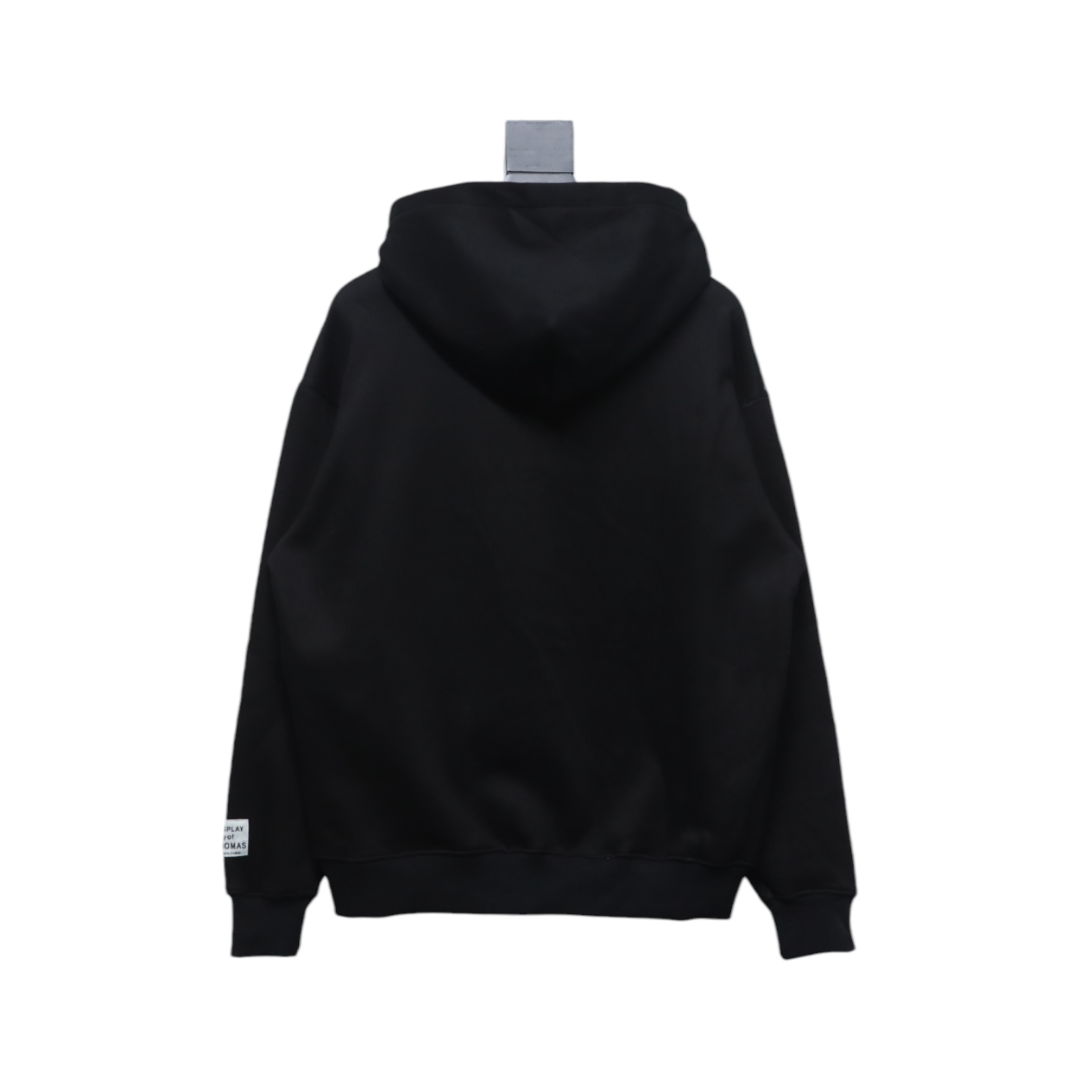 Gallery Dept. Splatter Letter Hoodie Black