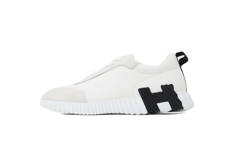 Hermes Bouncing Sneaker Blanc & Black Label