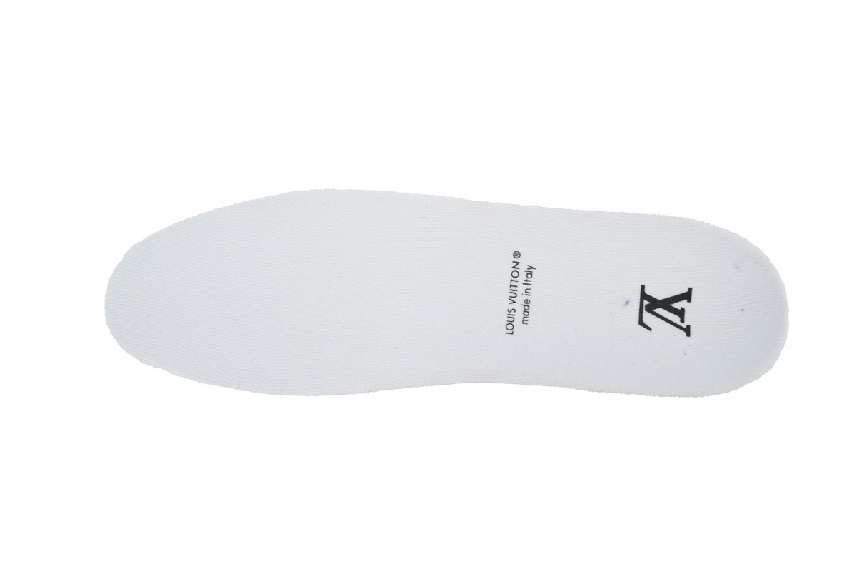 Louis Vuitton LV Skate Sneaker Horsehair Fabric Blue Diamond