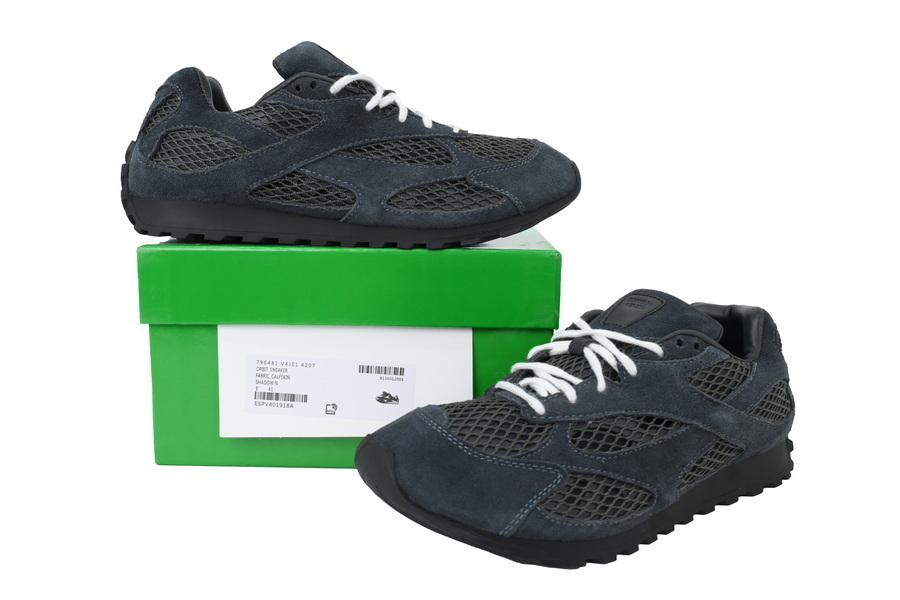 Bottega Veneta Orbit Sneakers Black Gray