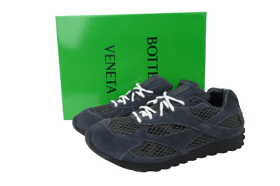 Bottega Veneta Orbit Sneakers Black Gray