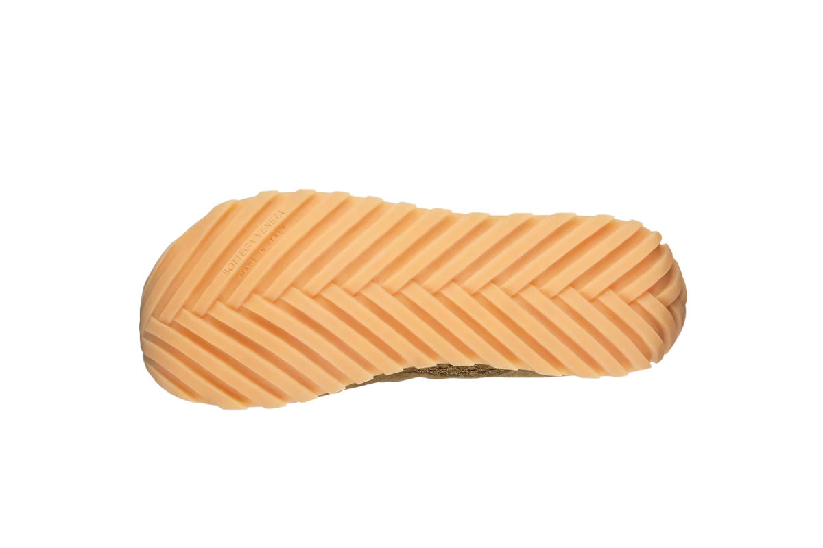 Bottega Veneta Orbit Sneakers Military Green Brown