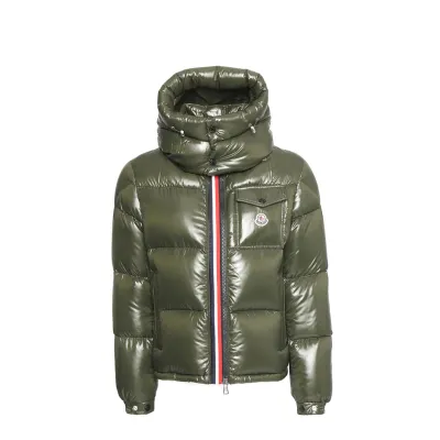 Moncler Down-padded Jacket Army Green 01