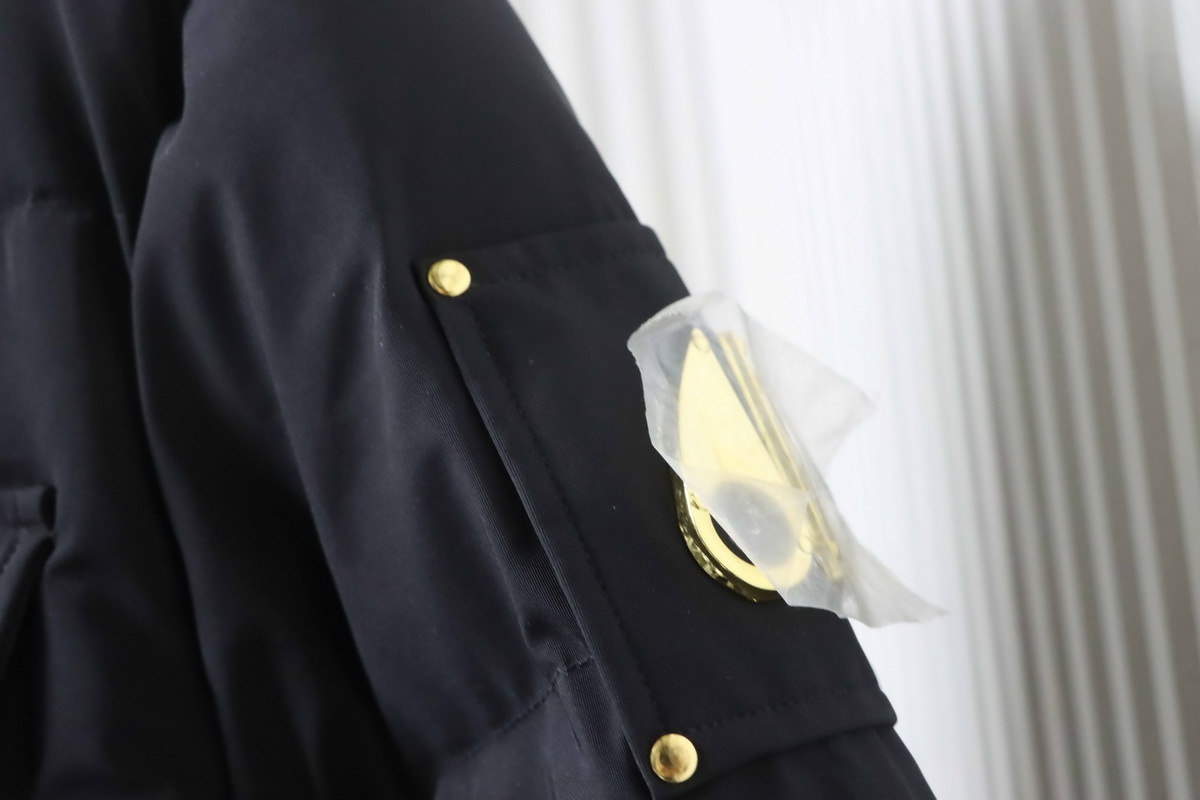 Moose Knuckle Gold Series Nyluxe Suthep Jacket #34-Black