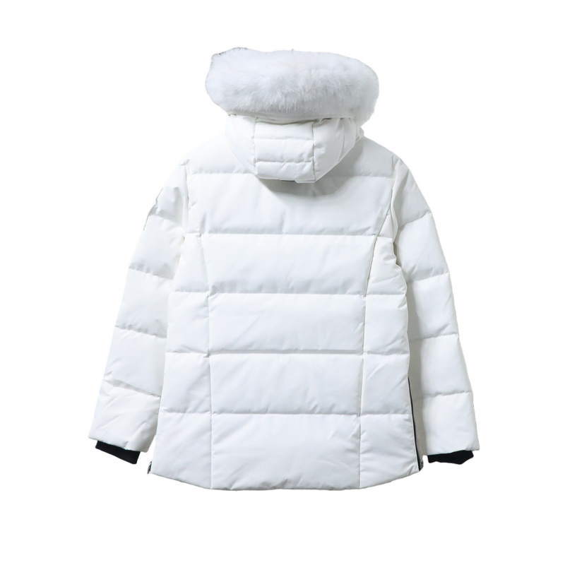 Moose Knuckles Cloud 3Q Down Puffer Jacket White