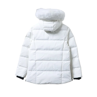Moose Knuckles Cloud 3Q Down Puffer Jacket White 02