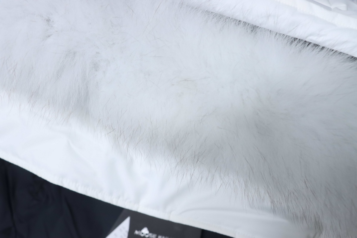 Moose Knuckles Cloud 3Q Down Puffer Jacket White