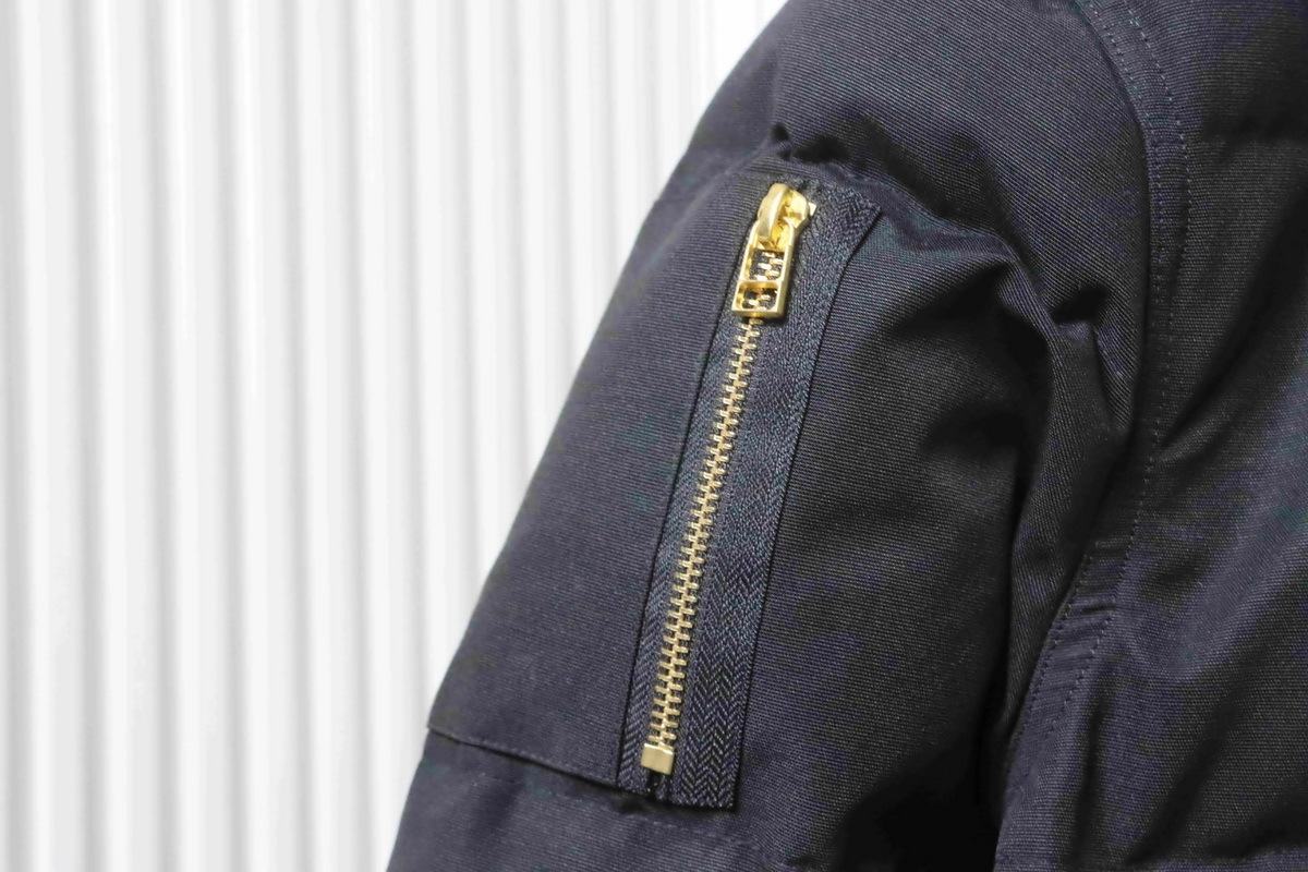 Moose Knuckles Women's Gold Scissors Down Jacket #05-Black