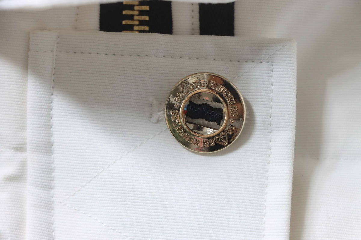 Moose Knuckles Women's Gold Scissors Down Jacket #05-White