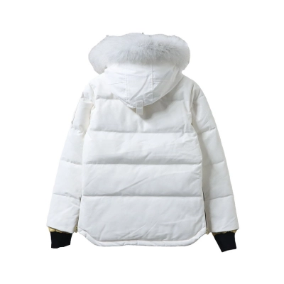 Moose Knuckles Gold Scissors Down Jacket #05-White 02