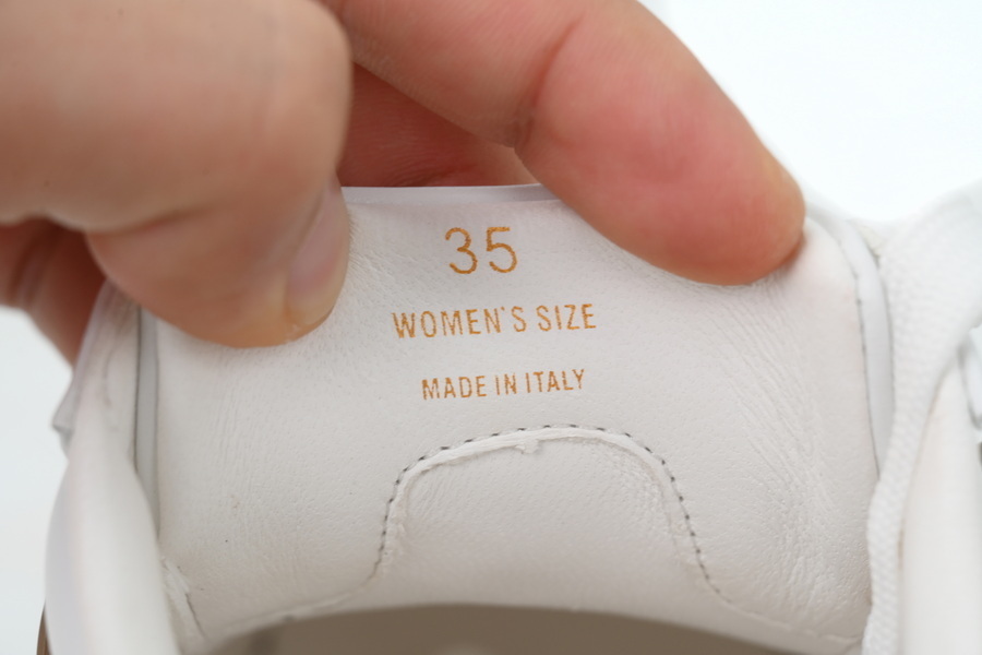 Roger Vivier White Brown Buckle