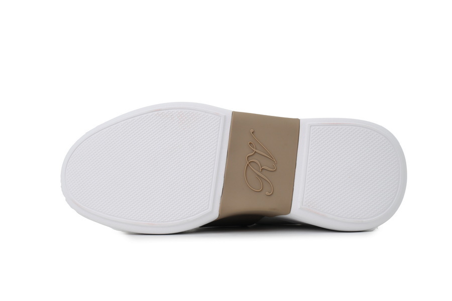 Roger Vivier White Brown Buckle