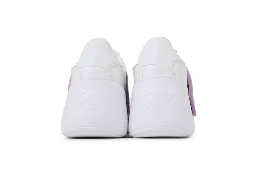 Roger Vivier White Purple Buckle