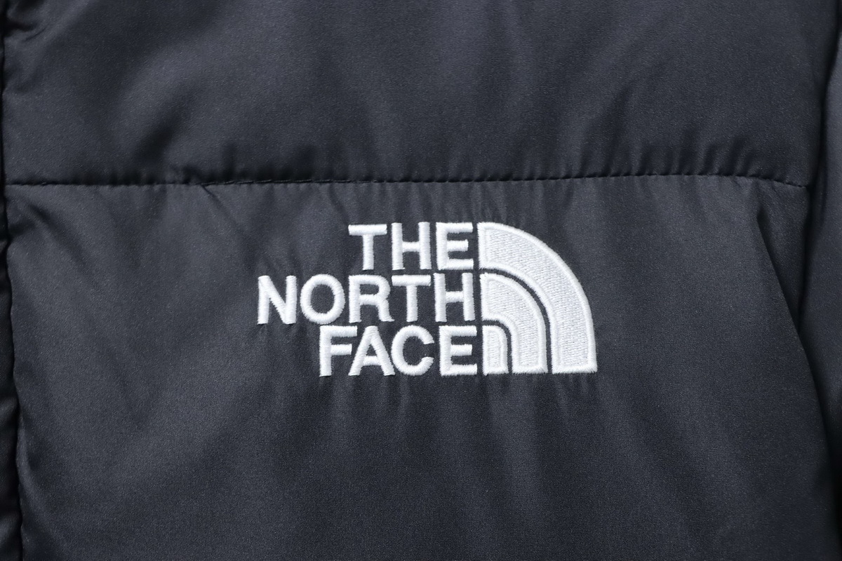 The North Face Long Nuptse Parka Black