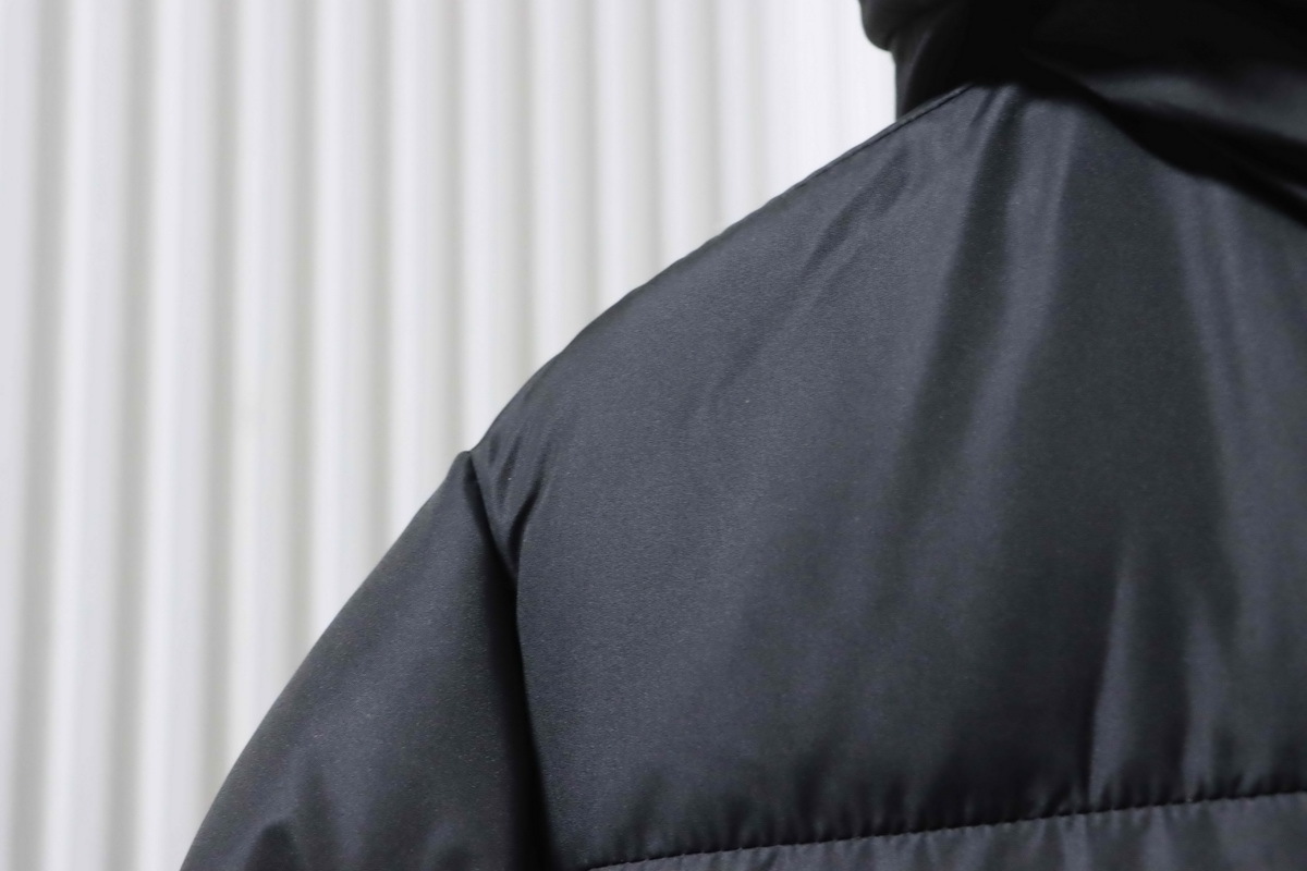 The North Face Long Nuptse Parka Black