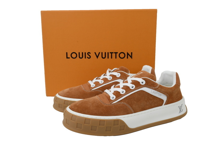 Louis Vuitton LV Tilted Sneaker Brown