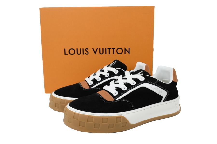 Louis Vuitton LV Tilted Sneaker Coffee Black