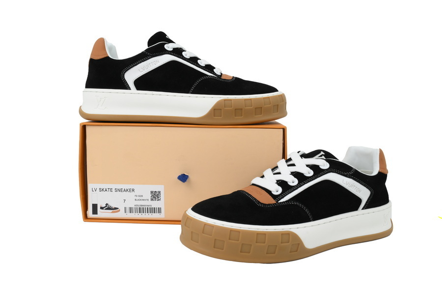 Louis Vuitton LV Tilted Sneaker Coffee Black