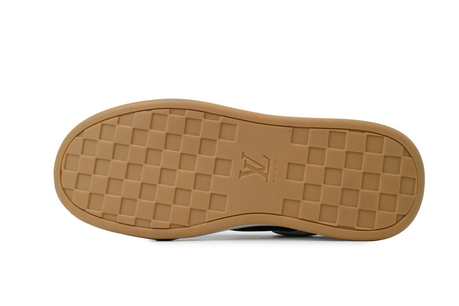 Louis Vuitton LV Tilted Sneaker Coffee Black