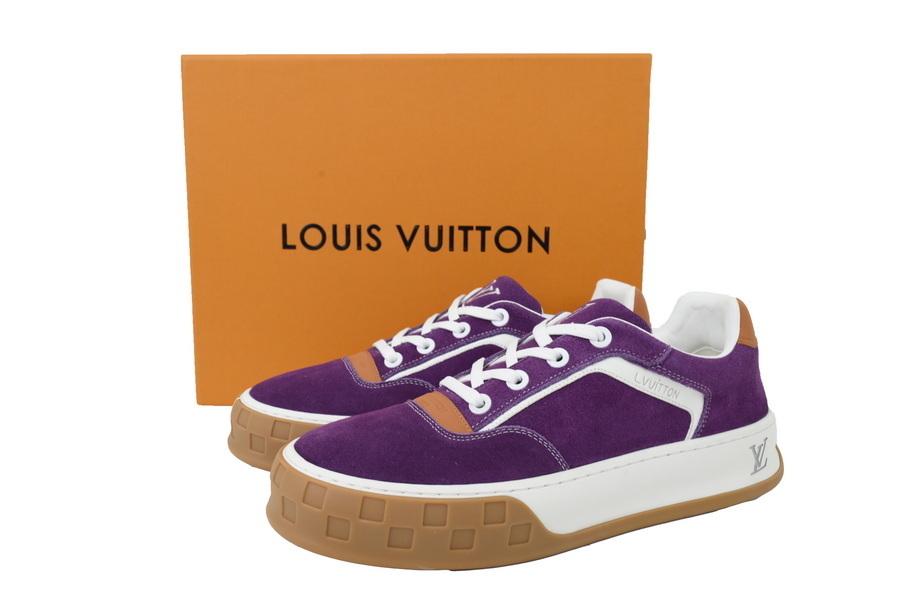 Louis Vuitton LV Tilted Sneaker Purple