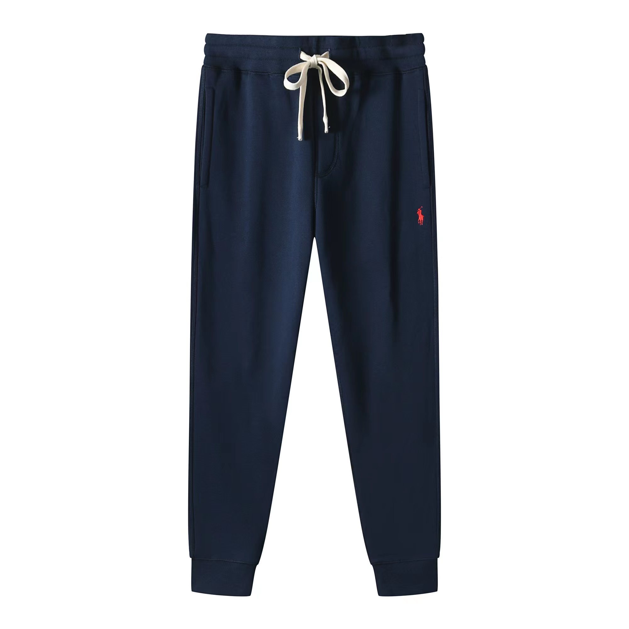 Ralph Lauren Pants Navy (Red Logo Print & White Drawstring)