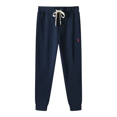 Ralph Lauren Pants Navy (Red Logo Print & White Drawstring) 01